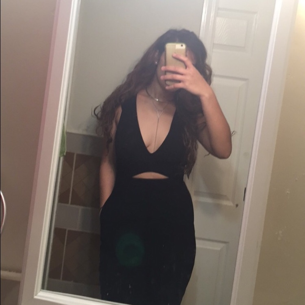 Double strap jumpsuit