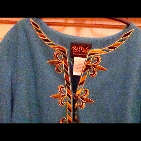 Beautiful Bob Mackie Wearable Art Top/Jacket - Picture 2 of 4