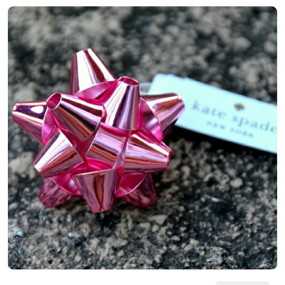 ISO Pink Kate Spade Bourgeois Bow Ring