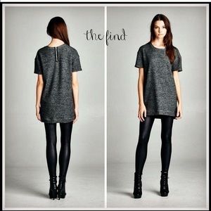 NWOT Charcoal Gray Tunic