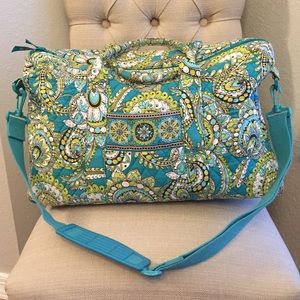 Vera Bradley Weekender Bag in Peacock