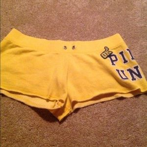 Pink yellow shirts