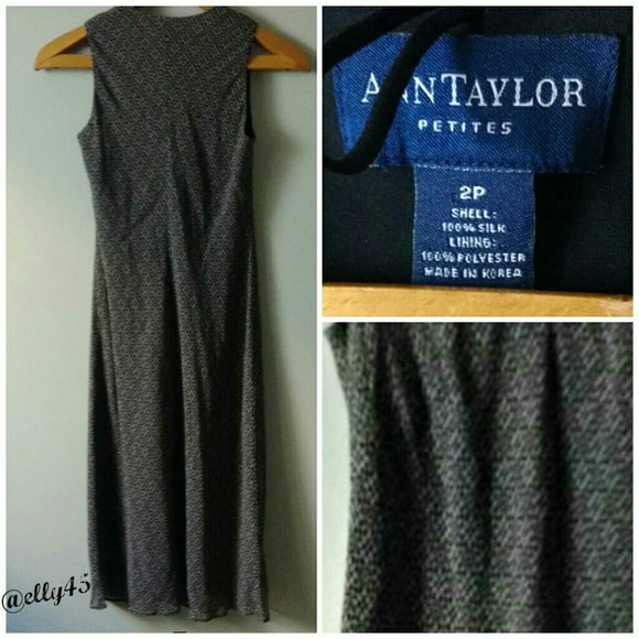 💜100% SILK Print Dress💜 - Picture 2 of 4