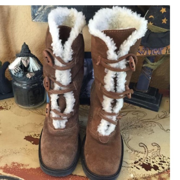 Steve madden lined winter warm heel boot 7.5 - Picture 3 of 3