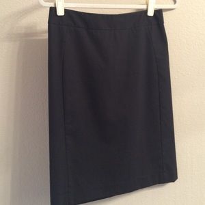 Black pencil skirt