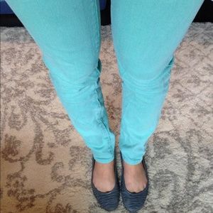 Pacsun Bullhead Hermosa green/mint skinny jeans