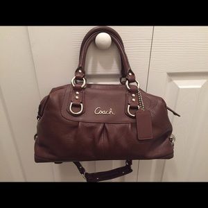 Coach Brown Leather Purse