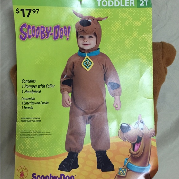 Scooby Doo costume for toddlers 2T