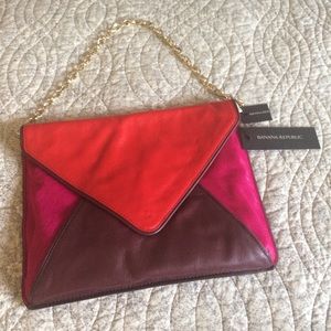 Banana Republic Theresa Calfhair Clutch