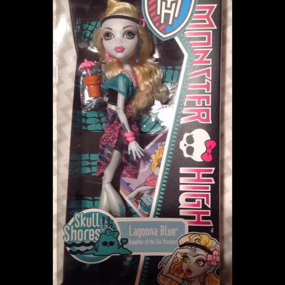 Monster high lagoona blue skull shores
