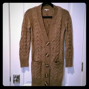 Vince Tan Cardigan XS