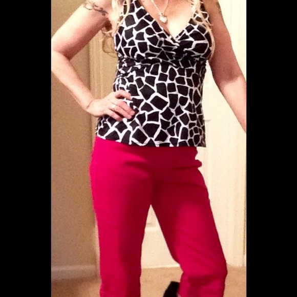 New Capri Pants with Belt