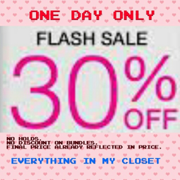 ONE DAY FLASH SALE. - EXTENDED THRU SEPTEMBER 18!!