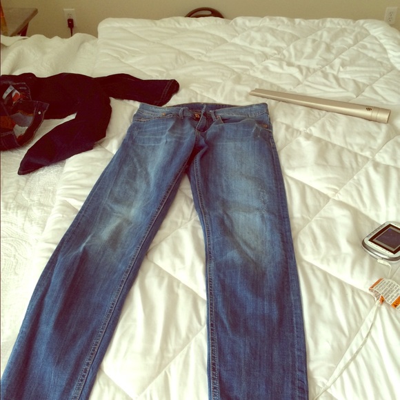 Boyfriend low waist skinny - Picture 1 of 3
