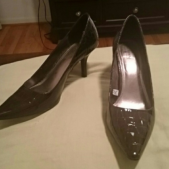 Merona heels, worn twice!