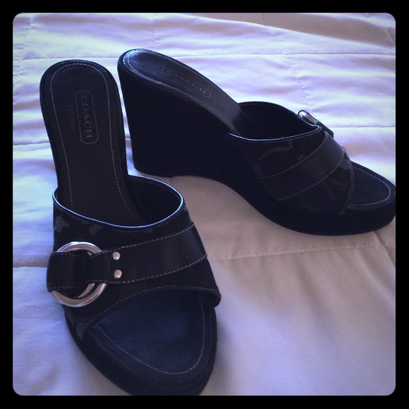 Coach wedges