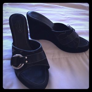 Coach wedges