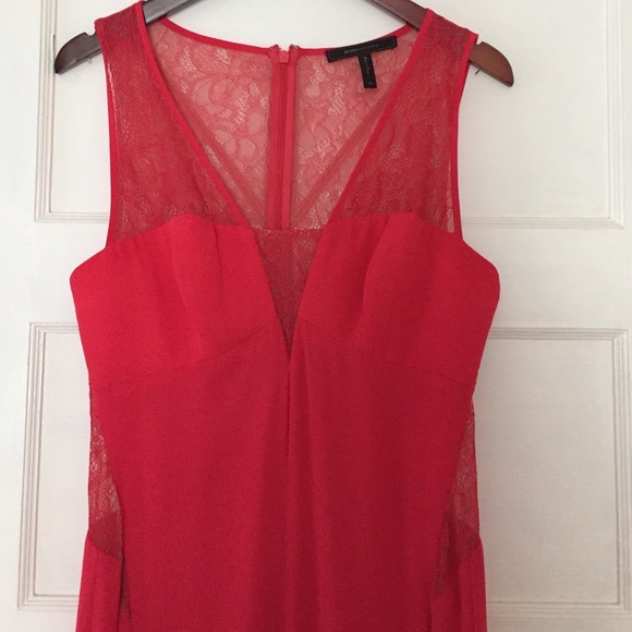 bcbg maxazria red ariel dress
