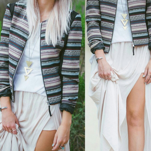 H&M Jackets & Blazers - H&M Jacquard-Weave Jacket