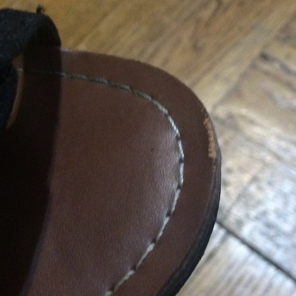 Carlos Santana Faux Suede Wedge Sandal - Picture 4 of 4