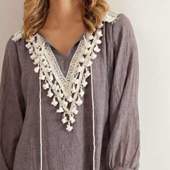 Last one 🆕Clouds Indie Tunic Dress - Picture 2 of 4