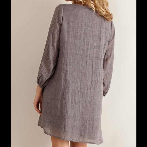 Last one 🆕Clouds Indie Tunic Dress - Picture 3 of 4