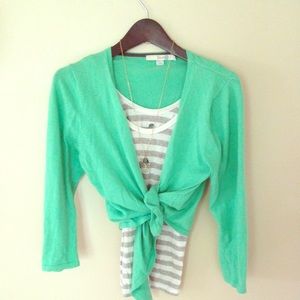 🎉SALE🎉Boden crop tie cardigan sweater