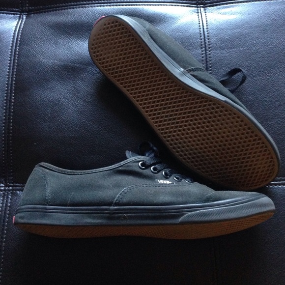All Black Vans