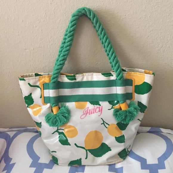 Juicy Couture Lemon Beach Bag - Picture 2 of 4