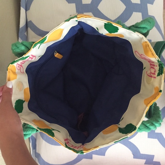 Juicy Couture Lemon Beach Bag - Picture 3 of 4