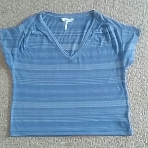 Kirra Periwinkle Tribal Pattern Crop Top