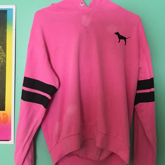 Pink hoodie