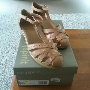 Tan Easy Spirit Sandals