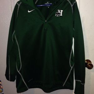 Nike Green Half Zip