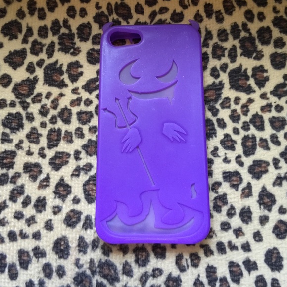 Purple 5c iPhone case