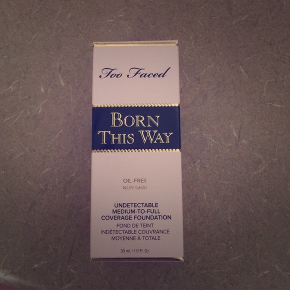 Warm nude too faced born this way foundation