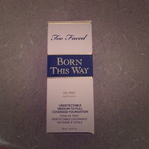 Warm nude too faced born this way foundation