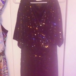 Sparkle black dress