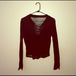 Gorgeous black top!