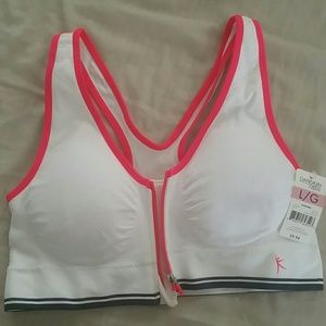 *NEW*WHITE SPORTBRA