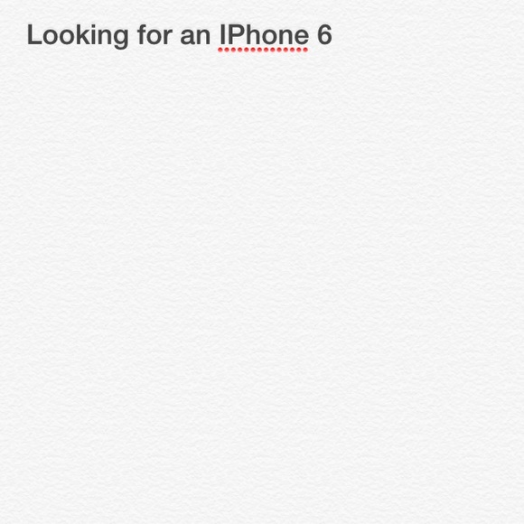 Looking for an iPhone 6! - Picture 1 of 1