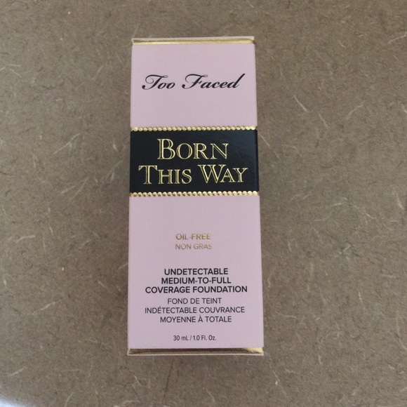 Nude too faced born this way foundation