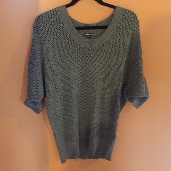Express brown glittery sweater ! Small. - Picture 2 of 3