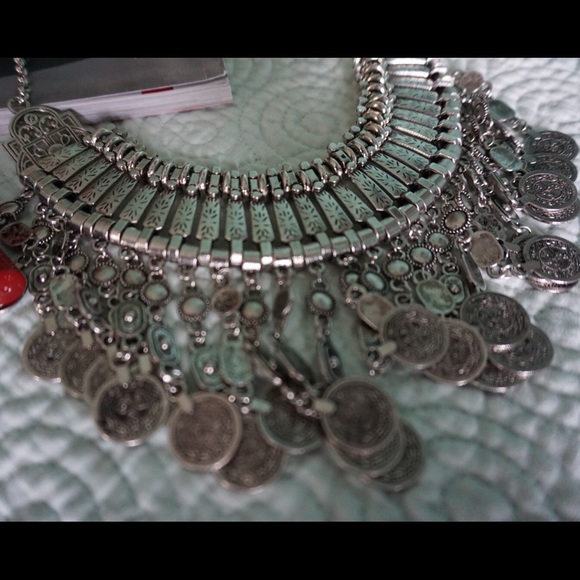 Boho Coin Necklace, ✨ - Picture 2 of 4