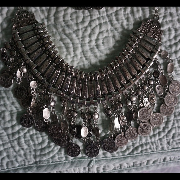 Boho Coin Necklace, ✨ - Picture 4 of 4