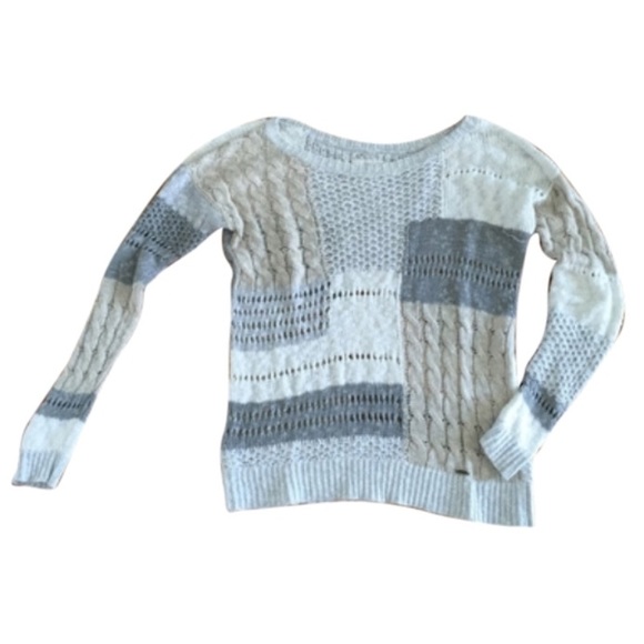 ❌SOLD❌Abercrombie & Fitch Patch Sweater - Picture 1 of 2