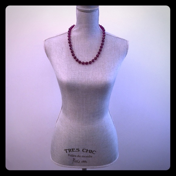 FREE Purple bead necklace