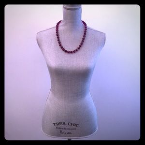 FREE Purple bead necklace
