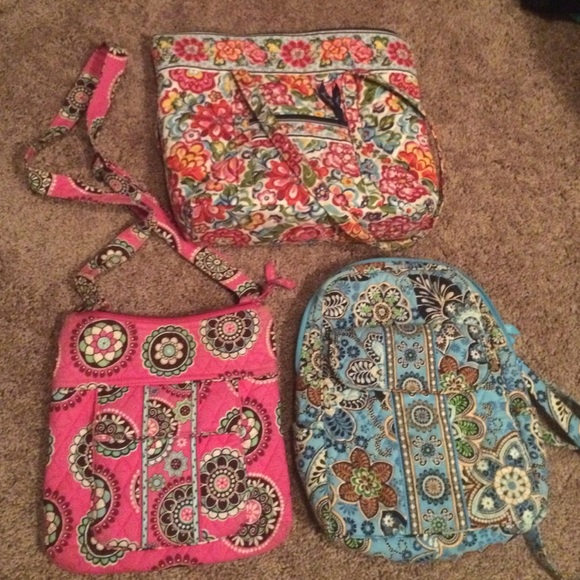 Vera Bradley Bag Set of 3