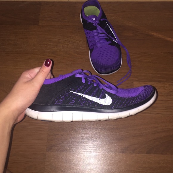 purple nike flyknit 4.0